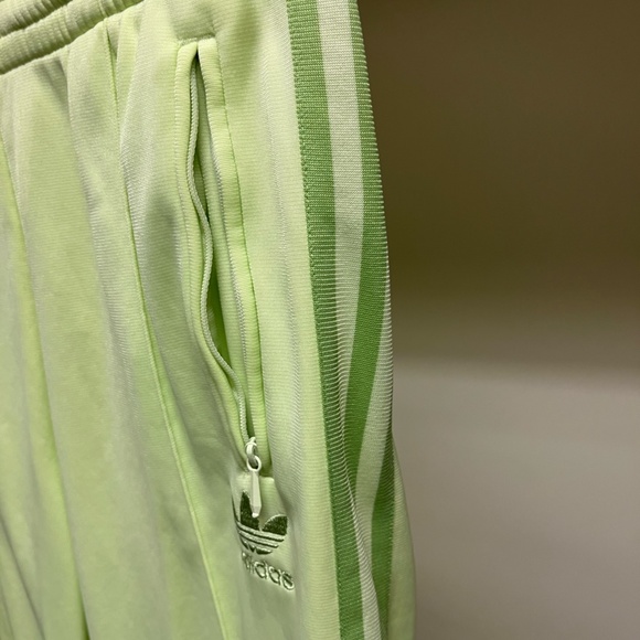 Vintage Adidas Lime Green Tracksuit Jacket & Pants - Picture 5 of 7